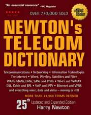 Newton's Telecom Dictionary