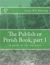 The Publish or Perish Book, Part 1: A Guide to the Software