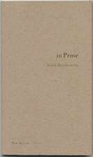In Prose