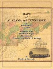 Maps of Alabama and Tennessee by Matthew Rhea