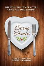 Giving Thanks