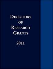 Directory of Research Grants 2011