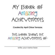 My Book of Amazing Achievements