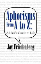 Aphorisms from A to Z