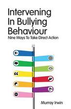 Intervening in Bullying Behaviour