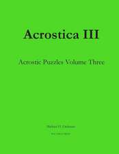 Acrostica III