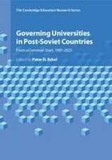 Governing Universities in Post-Soviet Countries