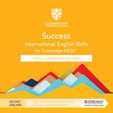 Success International English Skills for Cambridge IGCSE™ Digital Classroom Access Card (1 Year Site Licence)