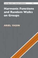 Harmonic Functions and Random Walks on Groups