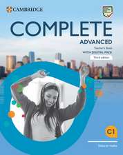 Complete Advanced Teacher's Book with Digital Pack