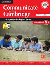 Communicate with Cambridge Level 8 Coursebook with AR APP, eBook and Poster