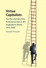 Virtue Capitalists: The Rise and Fall of the Professional Class in the Anglophone World, 1870–2008