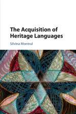 The Acquisition of Heritage Languages