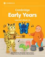 Cambridge Early Years Learner''s Book