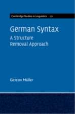 German Syntax