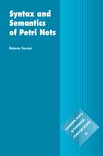 Syntax and Semantics of Petri Nets