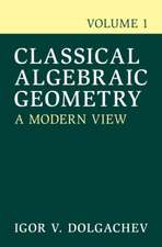 Classical Algebraic Geometry