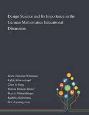 Design Science and Its Importance in the German Mathematics