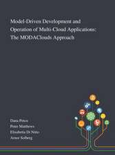 Model-Driven Development and Operation of Multi-Cloud Applic