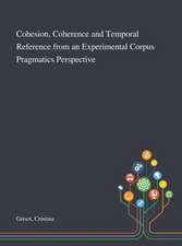 Grisot, C: Cohesion, Coherence and Temporal Reference From a