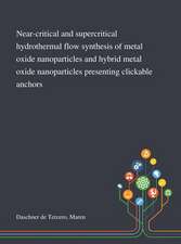 Near-critical and Supercritical Hydrothermal Flow Synthesis of Metal Oxide Nanoparticles and Hybrid Metal Oxide Nanoparticles Presenting Clickable Anchors