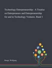 Technology Entrepreneurship