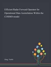 Efficient Radar Forward Operator for Operational Data Assimilation Within the COSMO-model