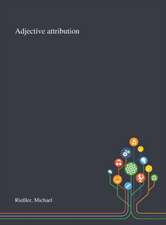 Adjective Attribution