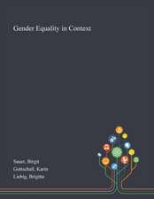 Sauer, B: Gender Equality in Context