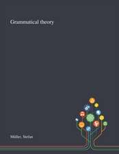 Müller, S: Grammatical Theory