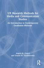 UX Research Methods for Media and Communication Studies: An Introduction to Contemporary Qualitative Methods