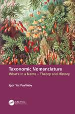 Taxonomic Nomenclature