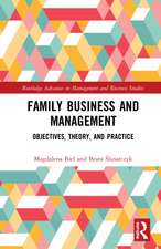 Family Business and Management: Objectives, Theory, and Practice