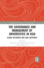 The Governance and Management of Universities in Asia: Global Influences and Local Responses