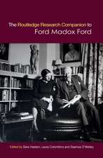 The Routledge Research Companion to Ford Madox Ford