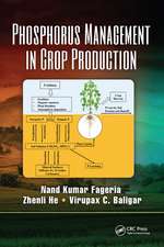 Phosphorus Management in Crop Production