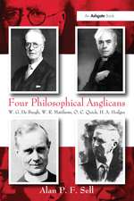 Four Philosophical Anglicans