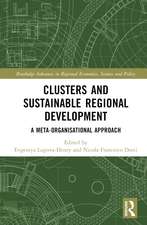 Clusters and Sustainable Regional Development: A Meta-Organisational Approach