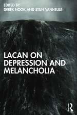 Lacan on Depression and Melancholia