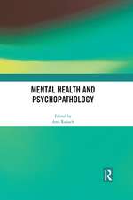 Mental Health and Psychopathology