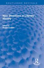 New Directions in Literary History