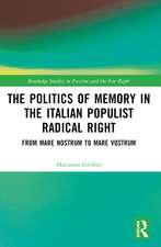 The Politics of Memory in the Italian Populist Radical Right: From Mare Nostrum to Mare Vostrum