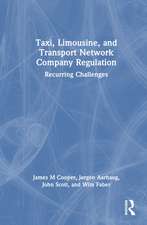 Taxi, Limousine, and Transport Network Company Regulation: Recurring Challenges