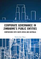 Corporate Governance in Zimbabwe’s Public Entities