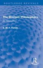 The Western Philosophers: An Introduction