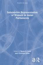 Substantive Representation of Women in Asian Parliaments