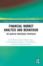 Financial Market Analysis and Behaviour: The Adaptive Preference Hypothesis