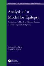 Analysis of a Model for Epilepsy