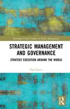 Strategic Management and Governance: Strategy Execution Around the World