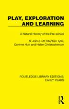 Play, Exploration and Learning: A Natural History of the Pre-school